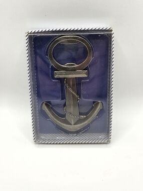 Kate Aspen Nautical Theme Bottle Opener Anchor New In Box